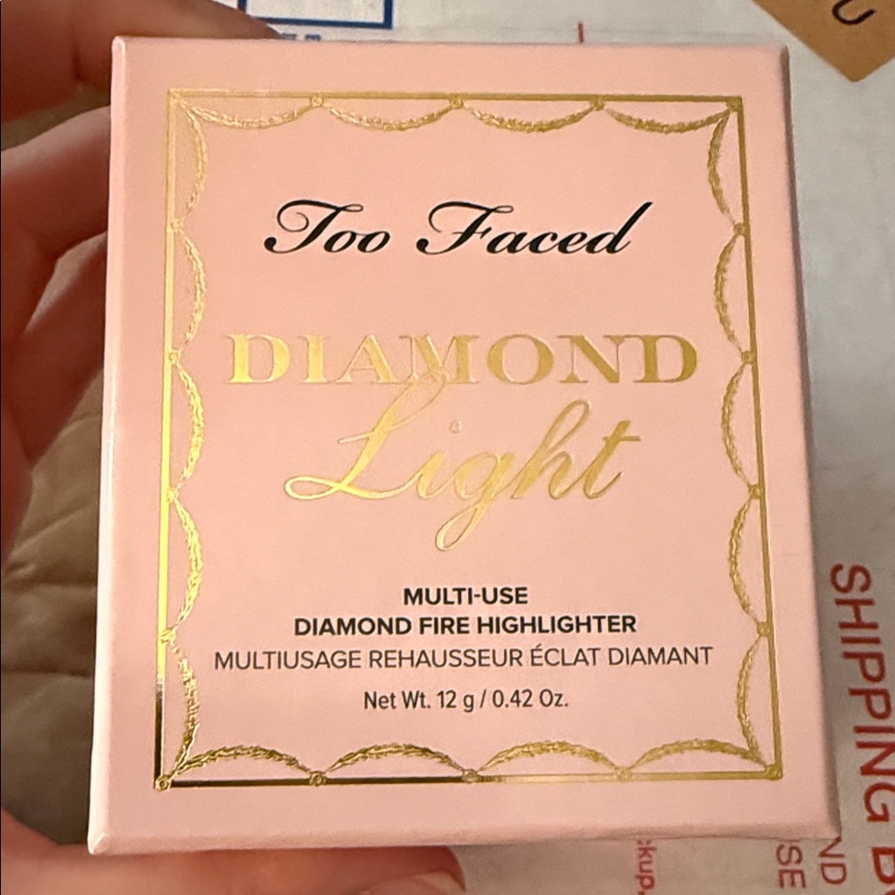 Too Faced Diamond Light Highlighter - Multi-Use Diamond Fire Highlighter